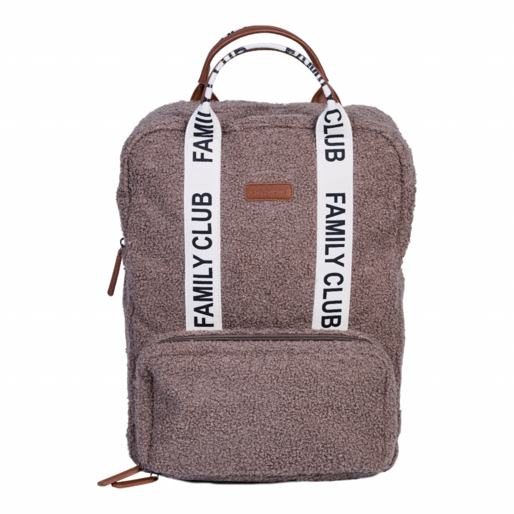 Childhome Přebalovací batoh Family Club Signature Teddy Soft Brown