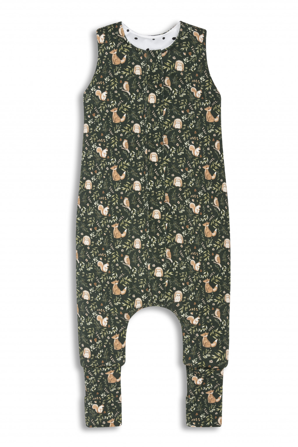 Sleepee Celoroční spací pytel s nohavicemi Sleepee Green Forest M