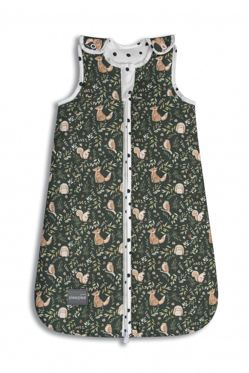 Sleepee Spací pytel Sleepee Newborn Green Forest