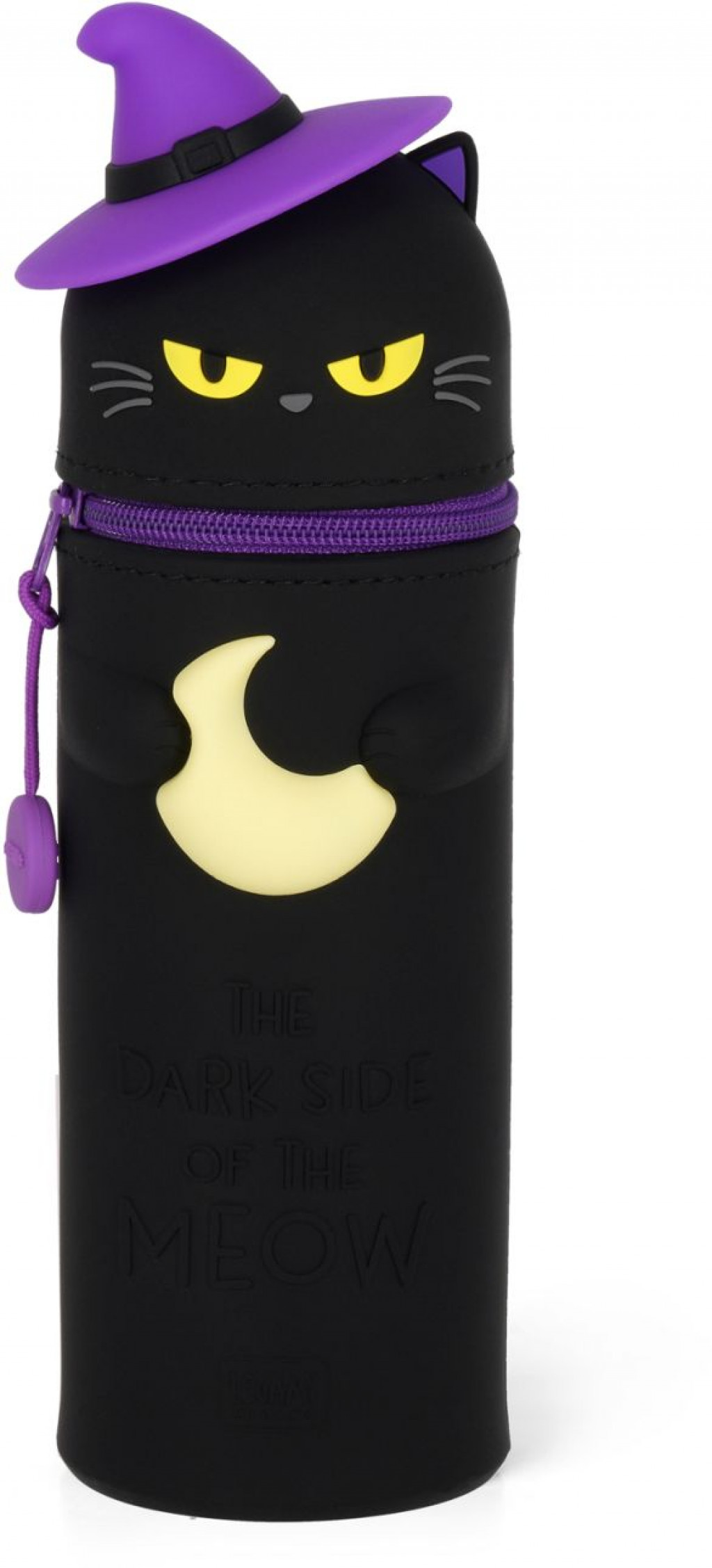 Legami Peračník Legami 2-In-1 Silicone Pencil Case - the Dark side of the Meow
