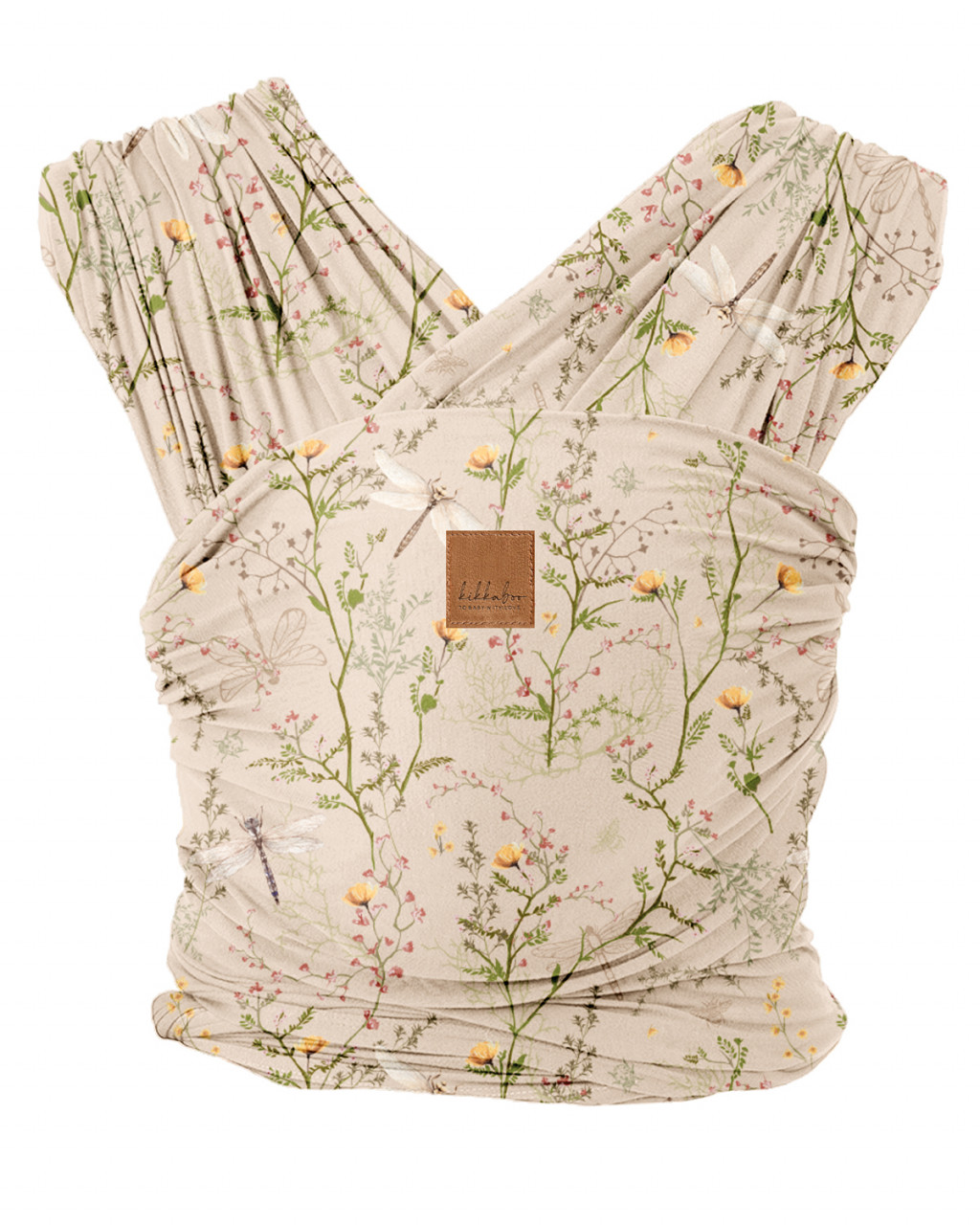 KikkaBoo Šátek na nošení dětí Isla Secret Garden Beige