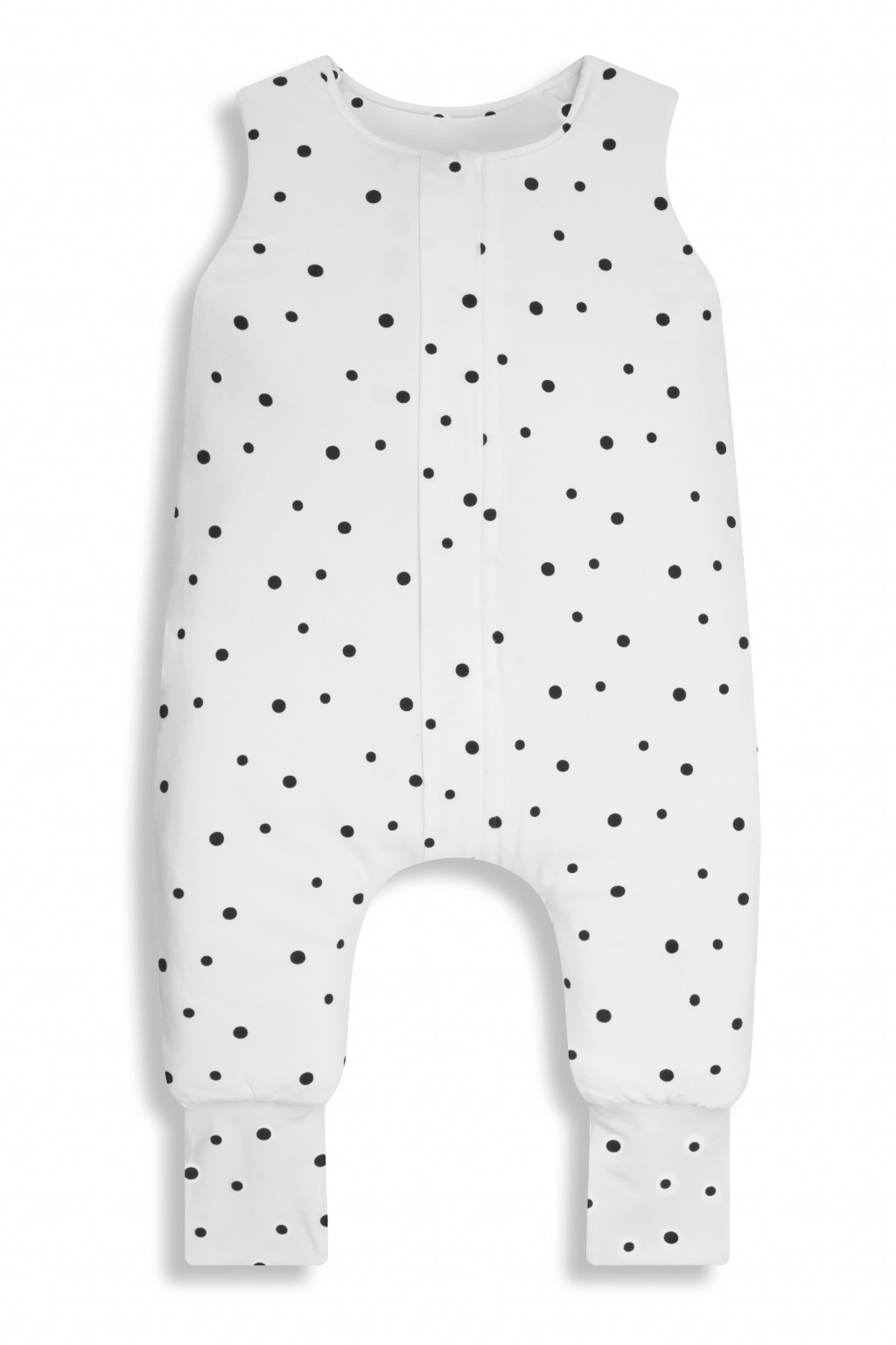 Sleepee Celoroční spací pytel s nohavicemi Sleepee Černé tečky XS