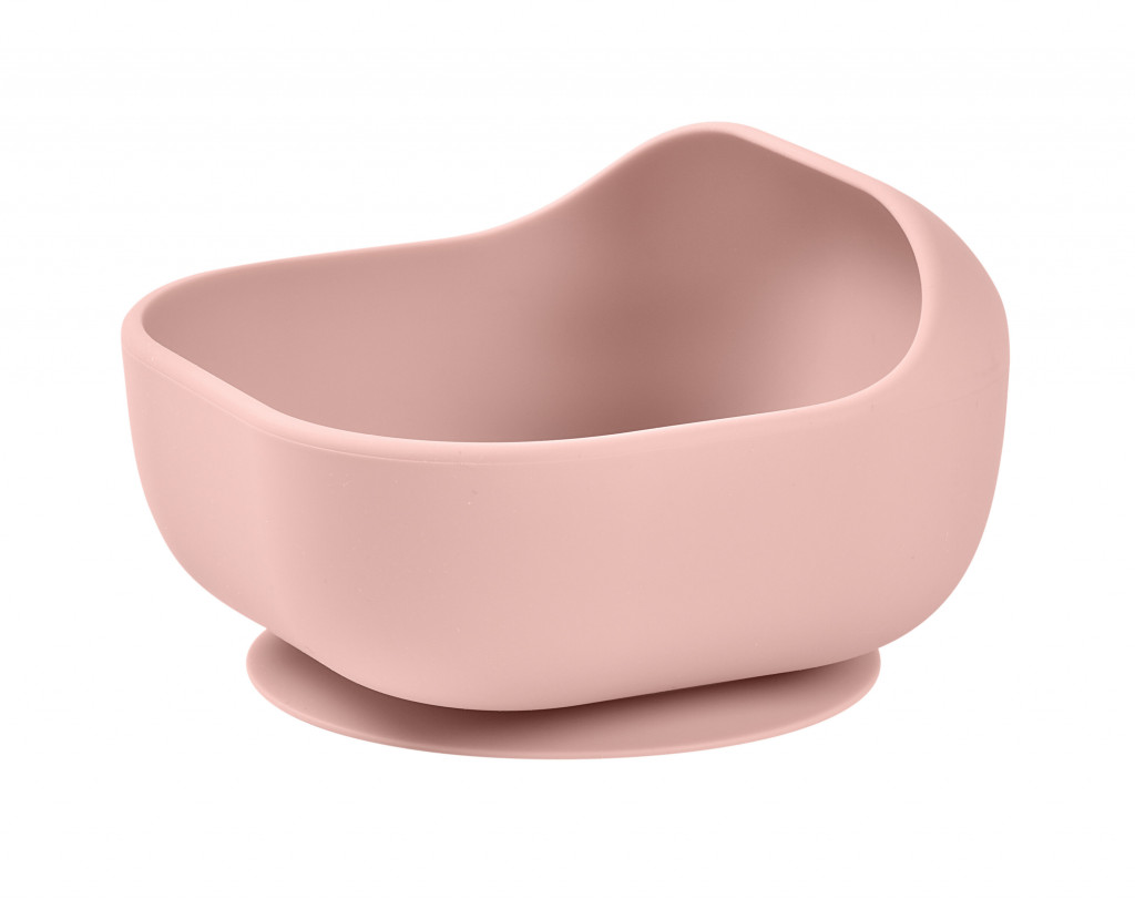 Beaba Miska silikonová s přísavkou Cotton Candy