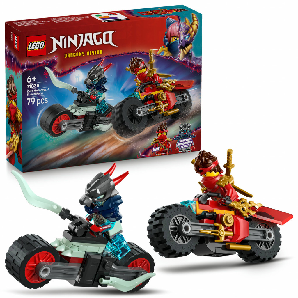 Lego® Kai a preteky na motorke
