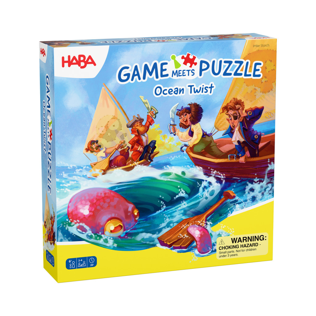 Haba Hra a Puzzle 2v1 Morský vír