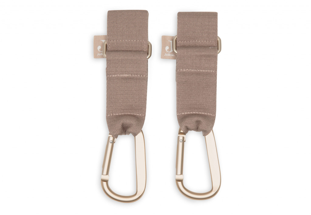 Jollein Úchyty na kočárek Milky Coffee