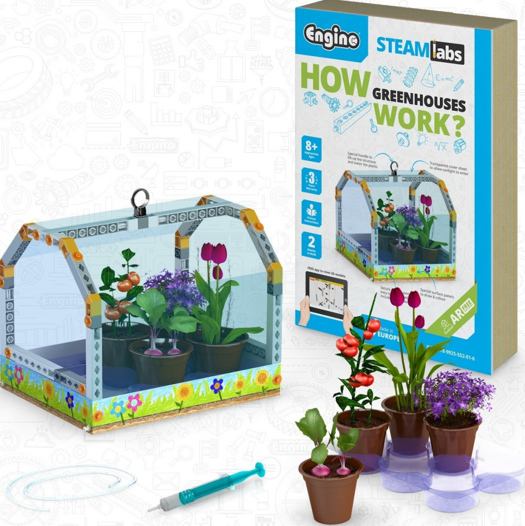 Engino Engino Ako fungujú skleníky?