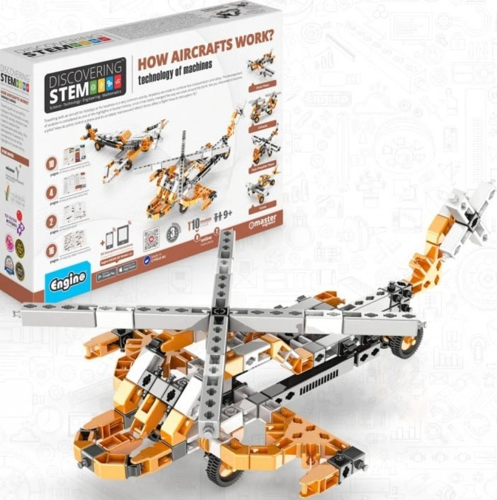 Engino Engino Ako fungujú lietadlá? Technológia strojov