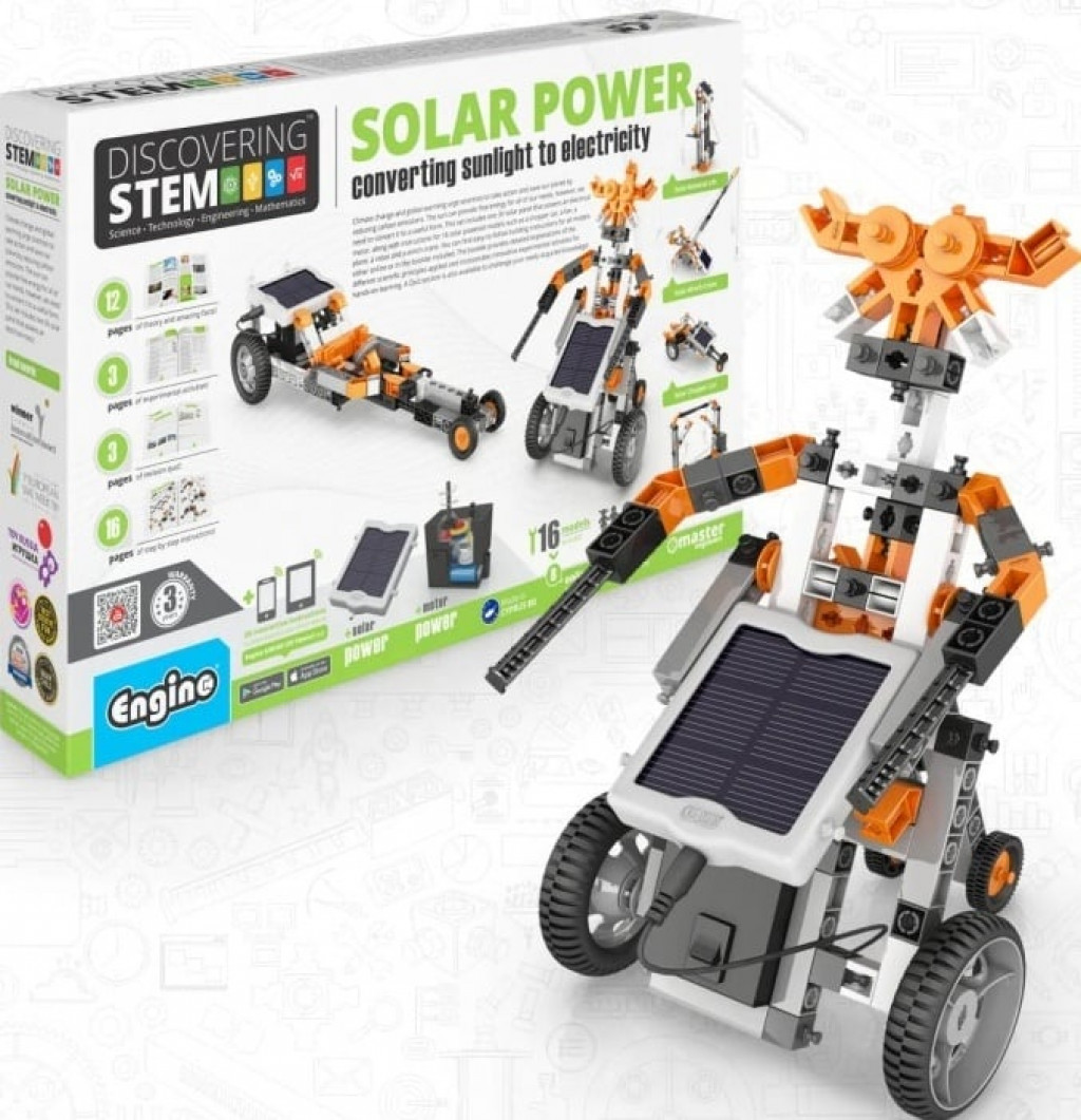 Engino Engino STEM SOLAR POWER: Premena slnečného svetla na elektrinu
