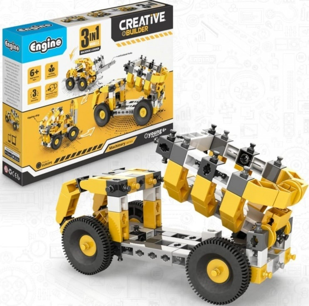 Engino Engino Creative builder vyklápač machinery set
