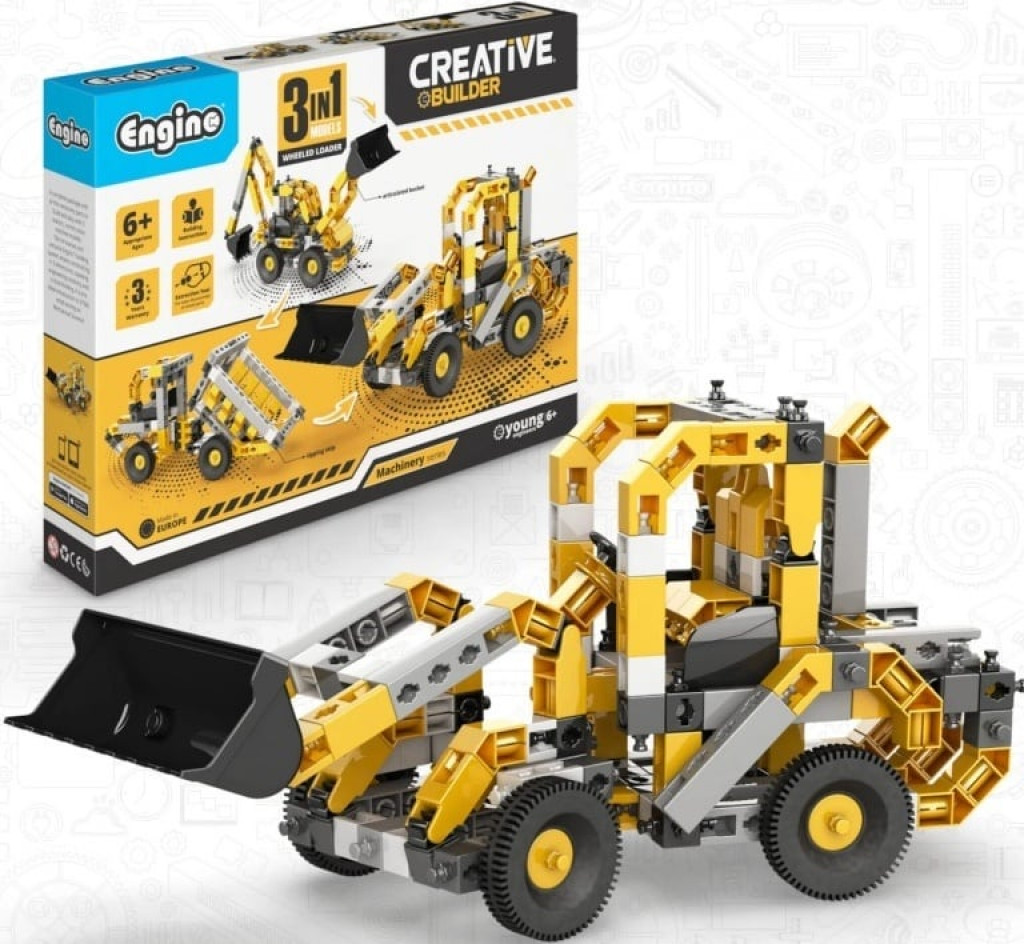 Engino Engino Creative builder nakladač machinery set