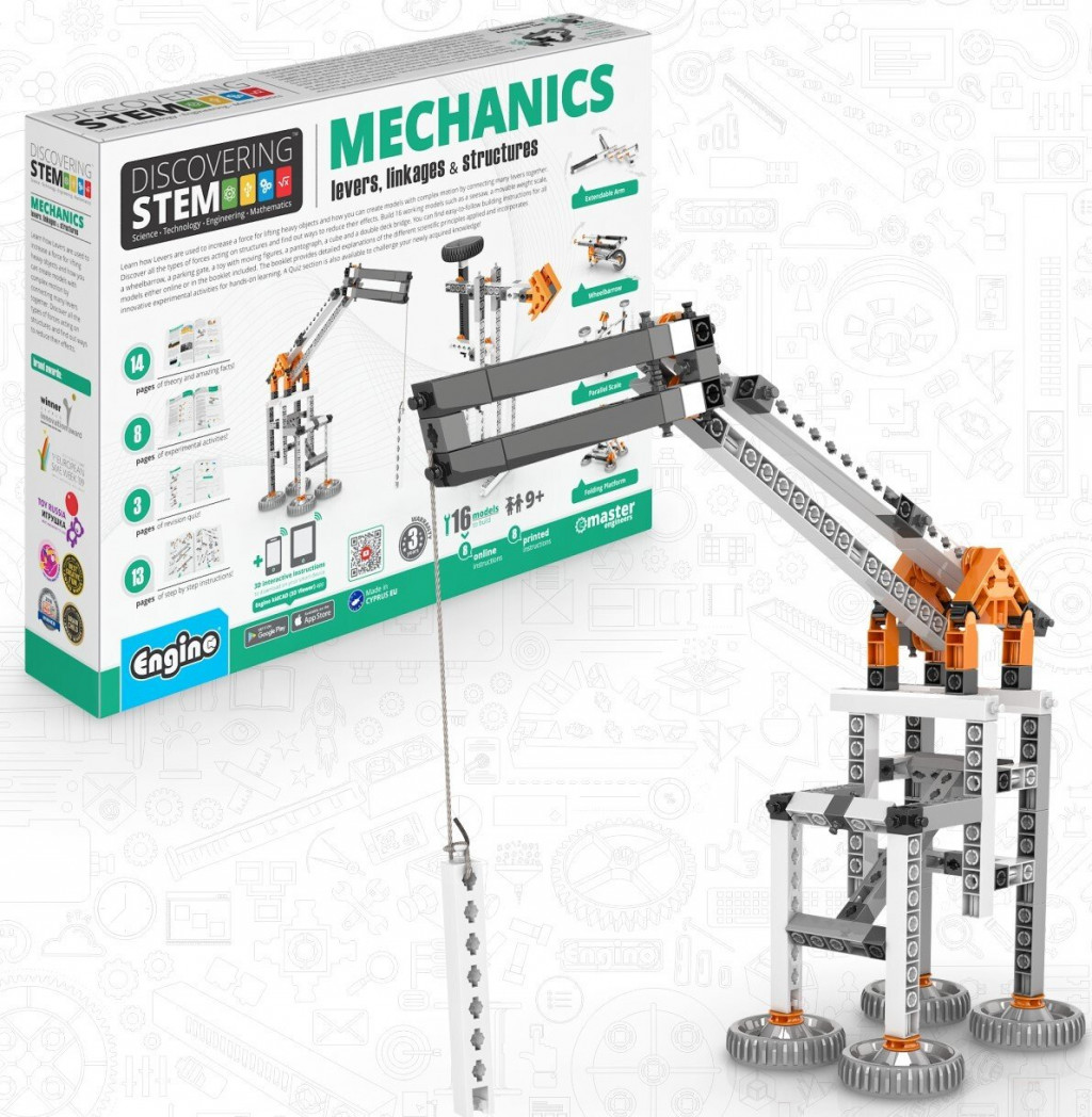 Engino Engino STEM MECHANICS – Levers, Linkages & Structures