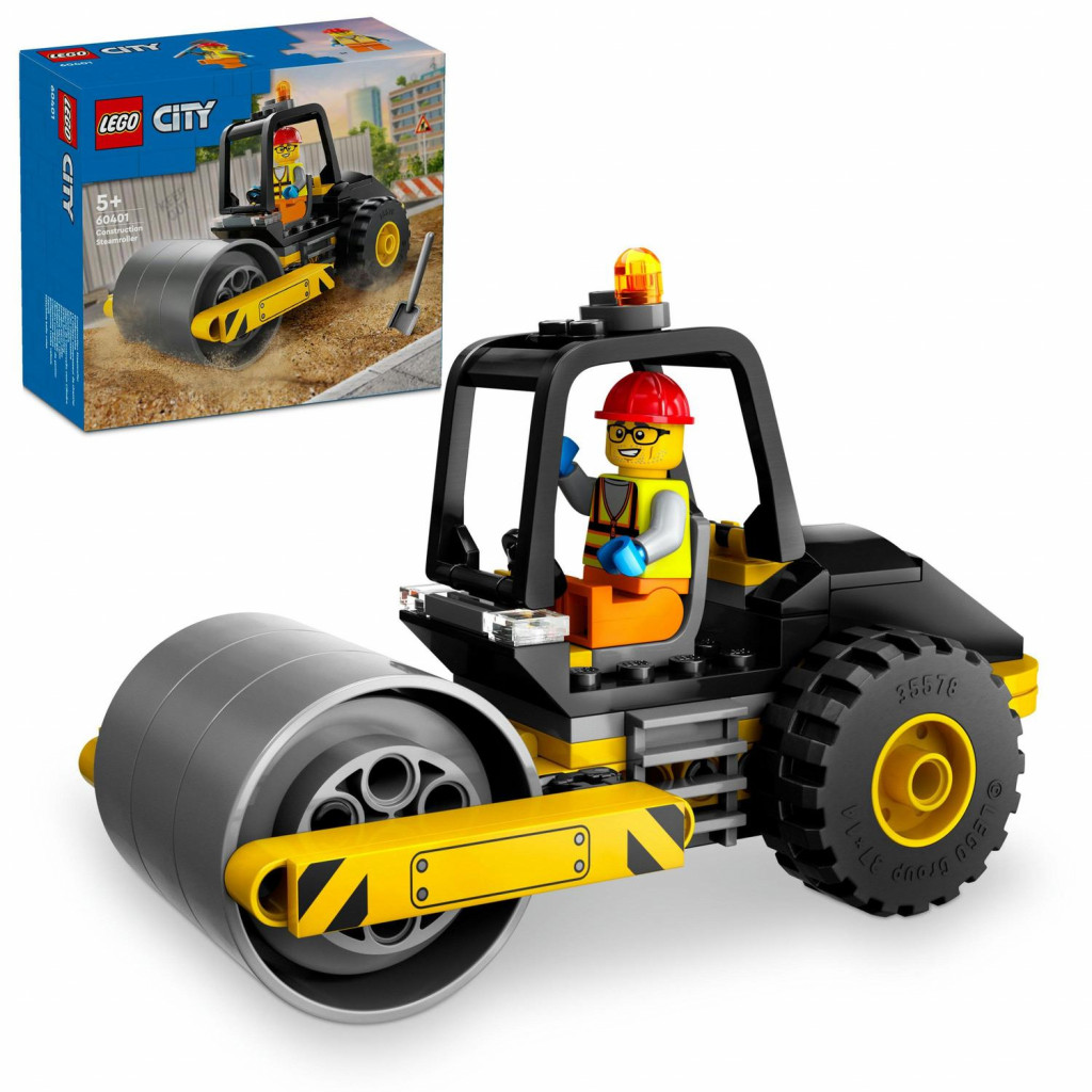 Lego® Stavebný parný valec