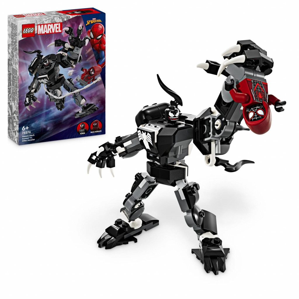 Lego® Venom v robotickom brnení vs. Miles Morales
