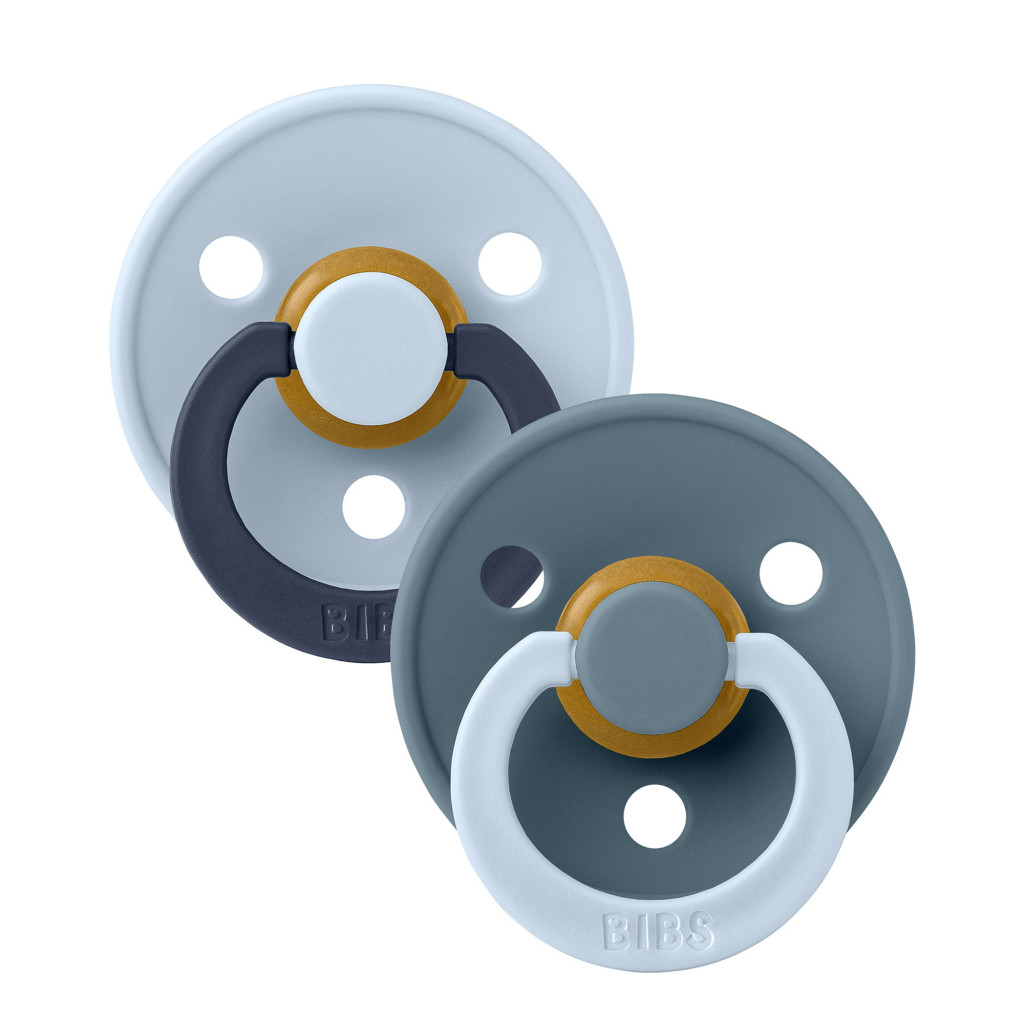 Všetky značky||BIBS STUDIO BIBS STUDIO Colour Fusion cumlíky z prírodného kaučuku 2ks – veľkosť 2 (Baby Blue Petrol mix)