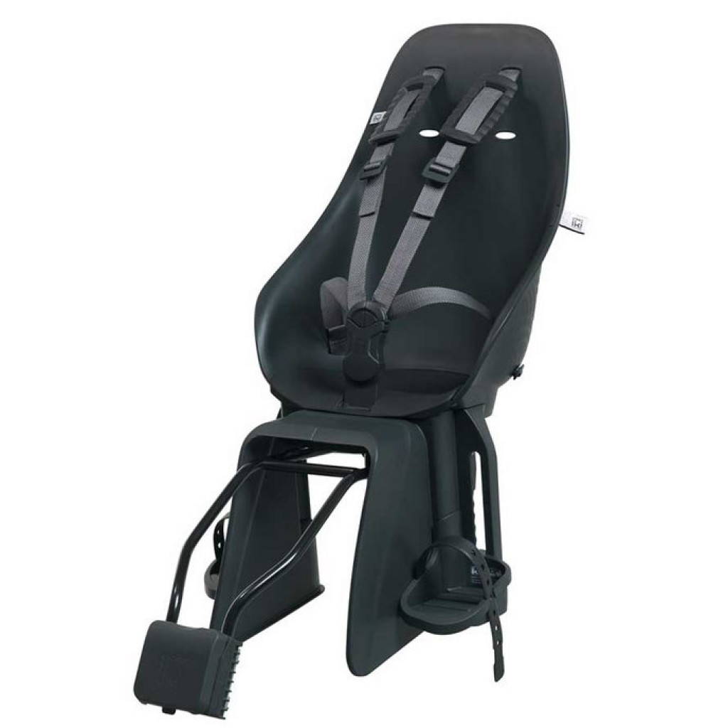 Urban Iki Zadná sedačka na bicykel Ta-ke s adaptérom a nosičom na rám SET Bincho Čierna/Bincho Čierna Bincho Čierna/Bincho Čierna