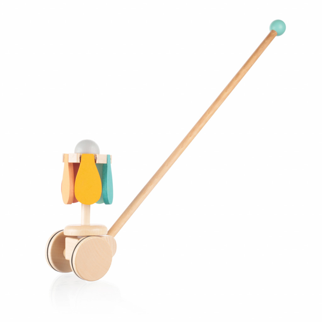 Zopa Dřevěný jezdík květina, Flower