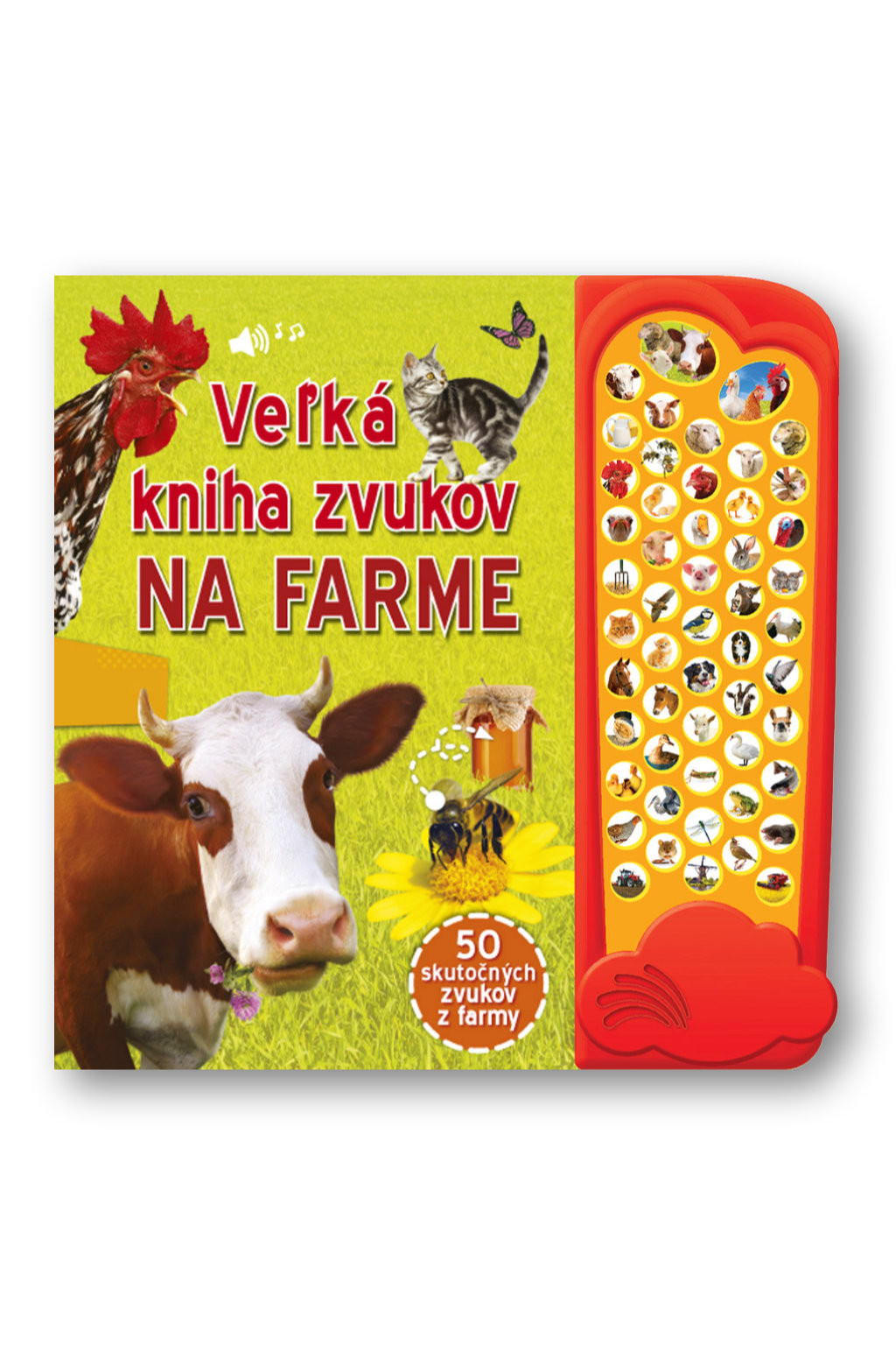 Svojtka Veľká kniha zvukov na farme