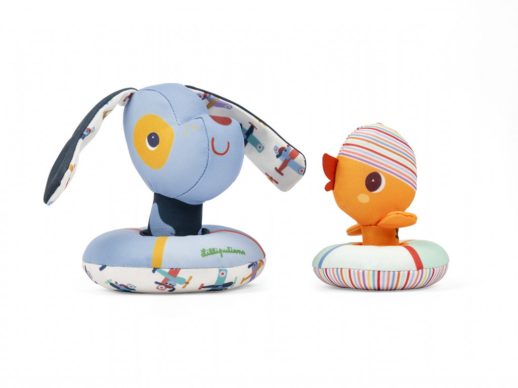 Lilliputiens Lilliputiens – hračka do vody – psík Jules a kačiatko