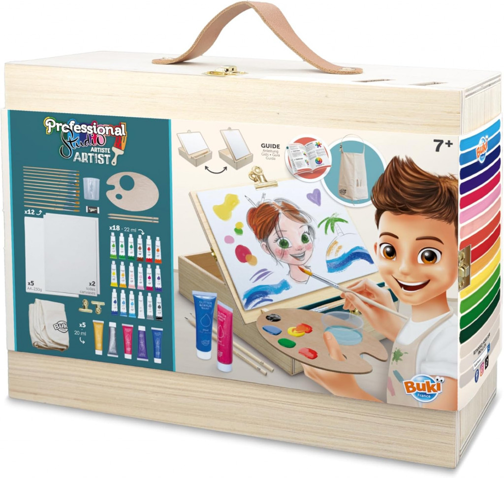 Buki France Kreatívna sada - Súprava na kreslenie a maľovanie