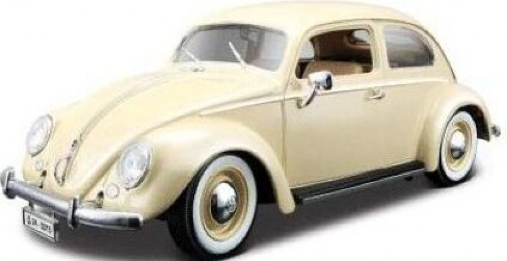 Bburago Bburago 1:18 Volkswagen Beetle 1955 Beige
