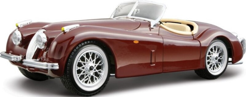 Bburago Bburago 1:24 Jaguar XK 120 Roadster (1951) Red