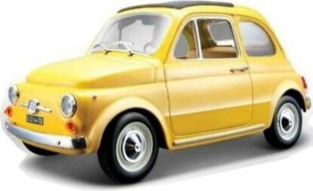 Bburago Bburago 1:24 Fiat 500 F 1965 Yellow