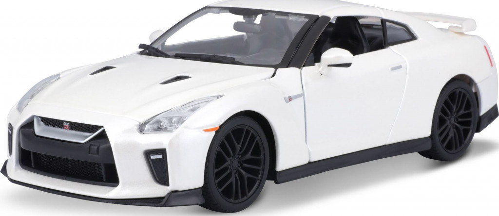Bburago Bburago 1:24 Plus Nissan GT-R Metallic White