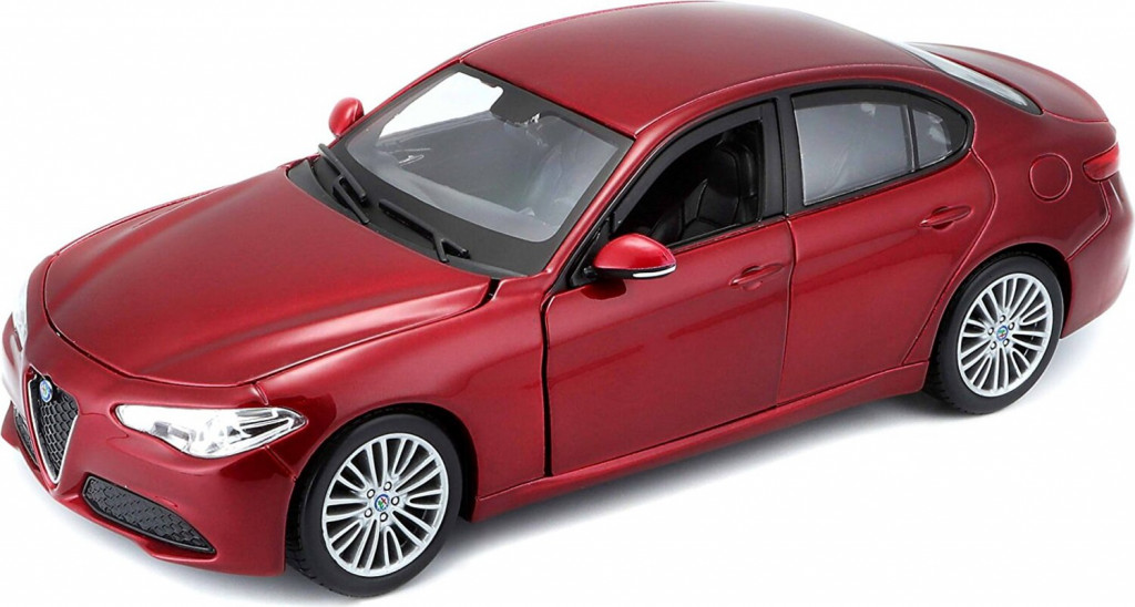 Bburago Bburago 1:24 Plus Alfa Romeo Giulia (2016) Metallic Red