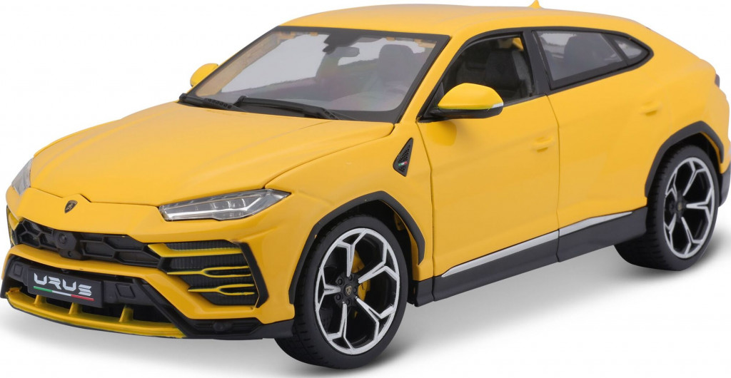 Bburago Bburago 1:18 Plus Lamborghini Urus Yellow