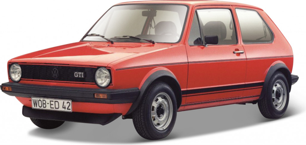 Bburago Bburago 1:24 Plus Volkswagen Golf MK1 GTI Red