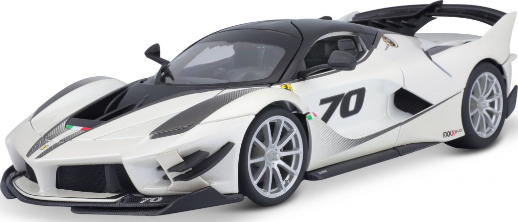 Bburago Bburago 1:18 Ferrari TOP  FXX-K EVO Nr.70 (white/black)