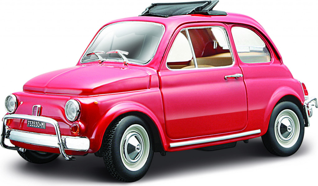 Bburago Bburago 1:24 Fiat 500L (1968) Red
