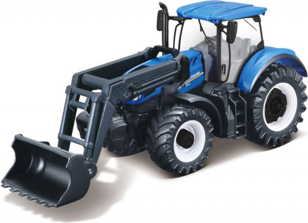 Bburago Bburago 10cm Farm Traktor New Holland s prednou lyžicou