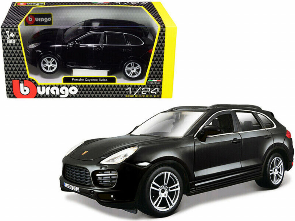 Bburago Bburago 1:24 Porsche Cayenne TURBO Black