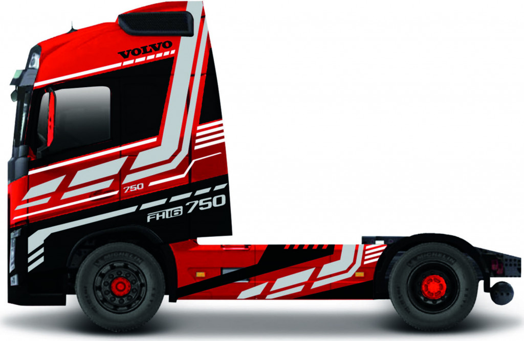 Bburago Bburago 1:43 Volvo FH16 Globetrotter 750 XXL - Red