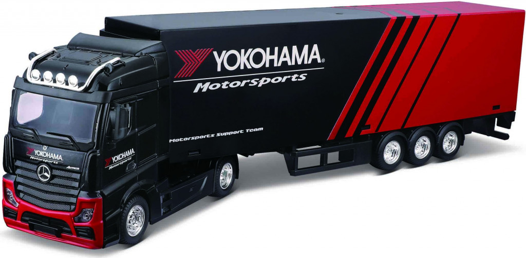Bburago Bburago 1:43 MB Actros Gigaspace / Trailer - Yokohama