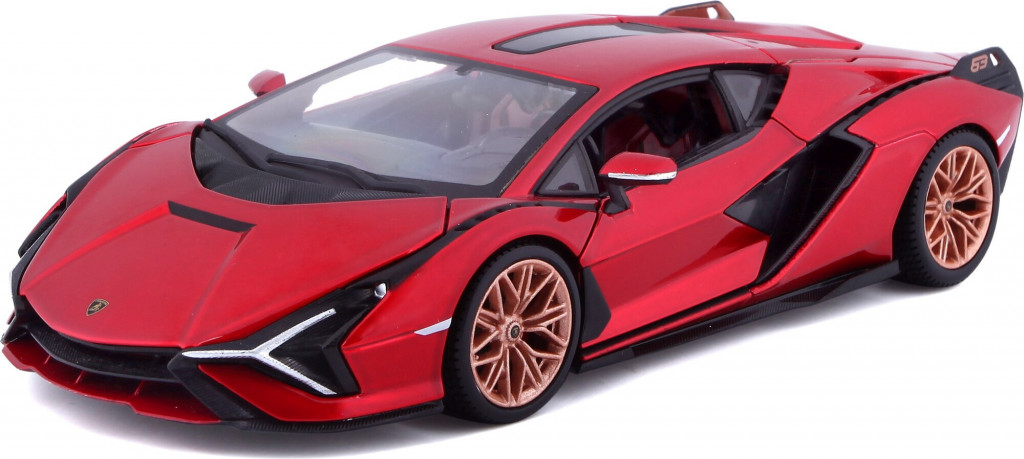Bburago Bburago 1:24 Plus Lamorghini Sian FKP37 - Red