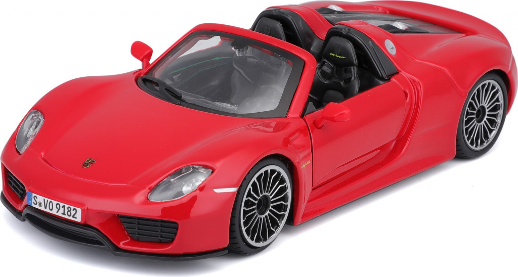 Bburago Bburago 1:24 Plus Porsche 918 Spyder Red