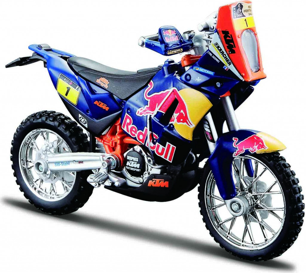 Bburago Bburago 1:18 WRB KTM CYCLE - KTM 450 Rally (Dakar Rally)