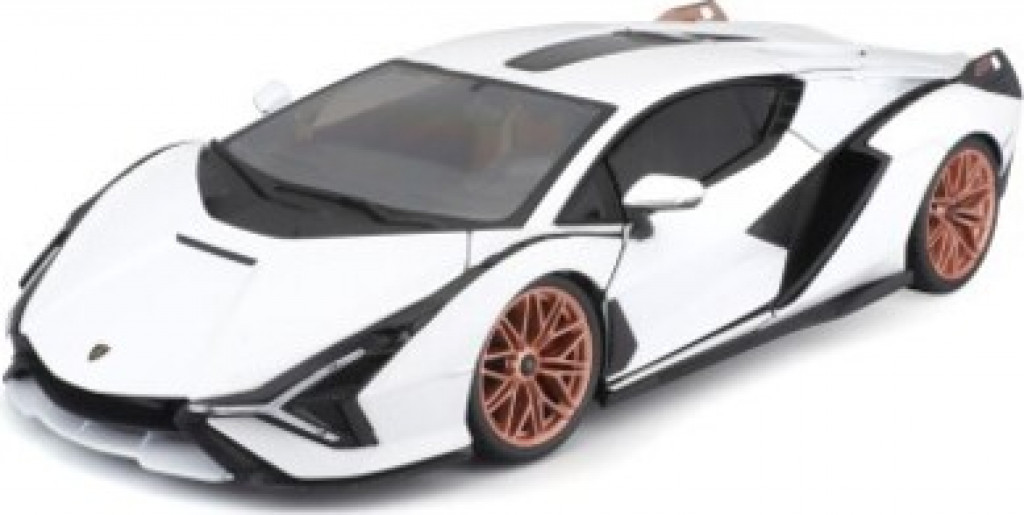 Bburago Bburago 1:18 TOP Lamborghini Sián FKP 37 White/Black