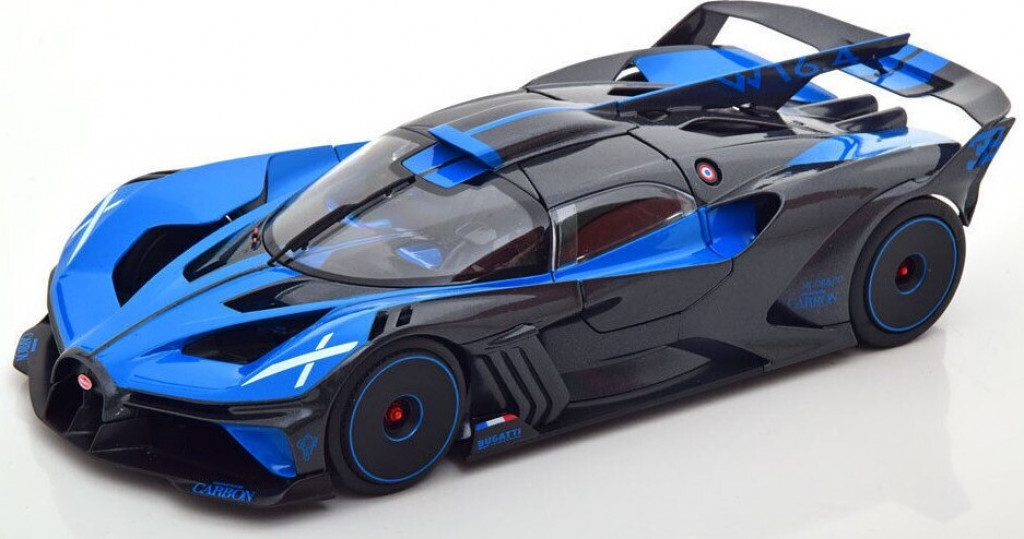 Bburago Bburago 1:18 TOP Bugatti Bolide Blue/Black