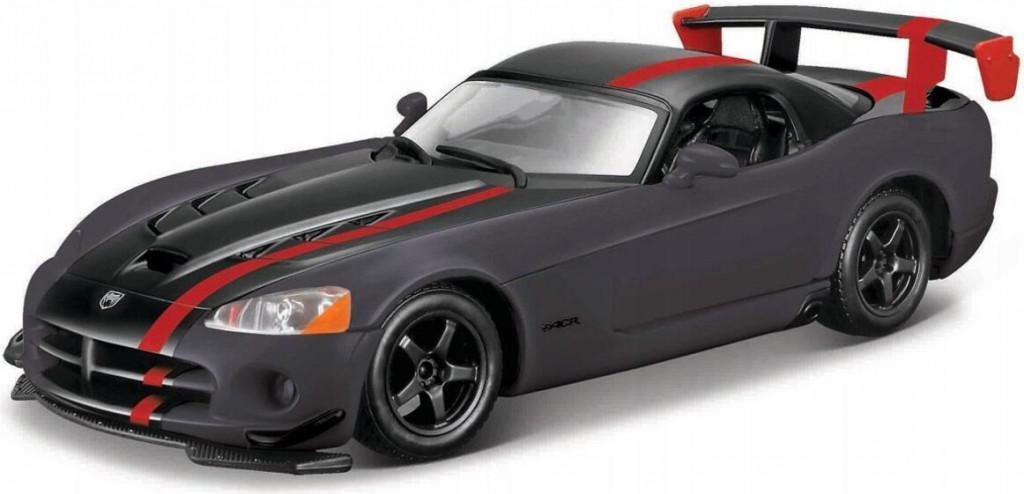 Bburago Bburago 1:24 Dodge Viper SRT10 ACR Grey/Black