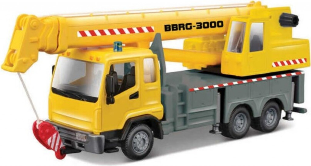 Bburago Bburago 1:43 servisné vozidlá Construction Truck with Crane