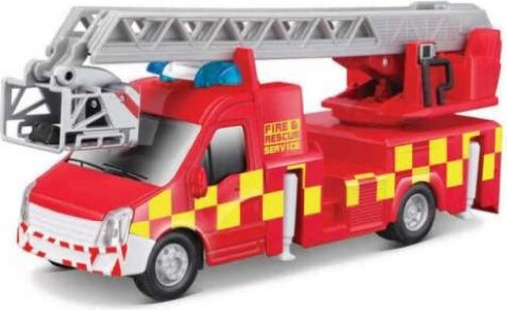 Bburago Bburago 1:43 servisné vozidlá Fire Truck with Ladder