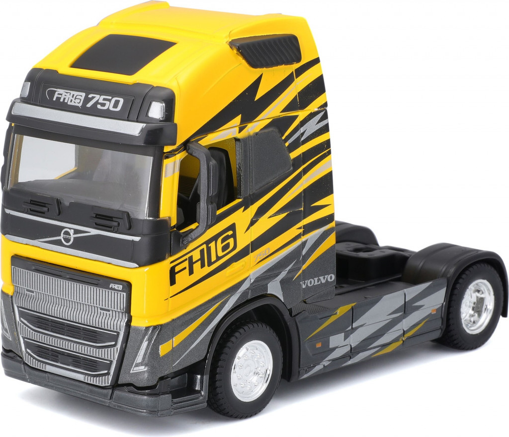 Bburago Bburago 1:43 Haulers Custom Cabs Volvo FH16 Globetrotter 750 XXL Yellow