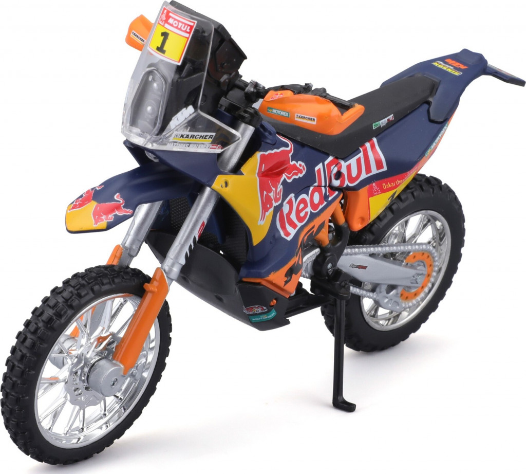 Bburago Bburago 1:18 Cycle Red Bull KTM Rally Dakar 2019