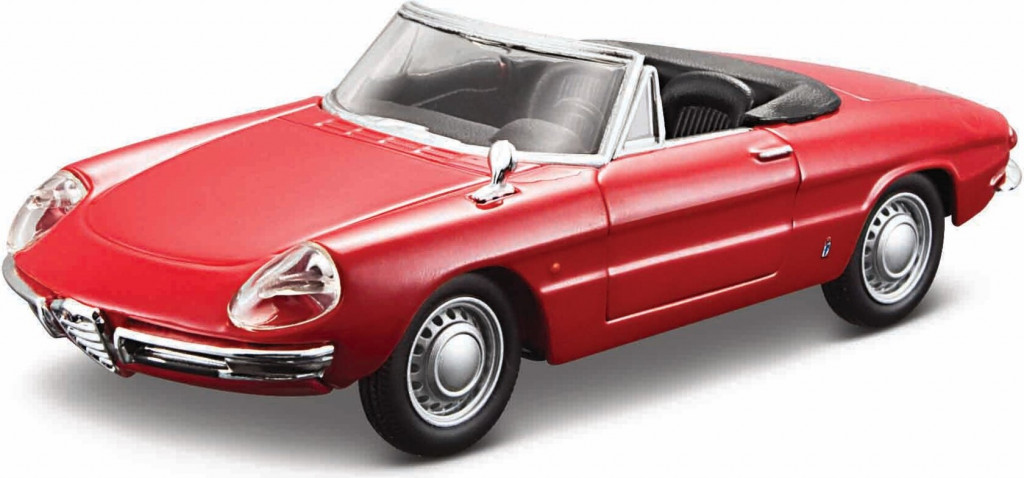Bburago Bburago 1:32 Alfa Romeo Spider (1966) Red
