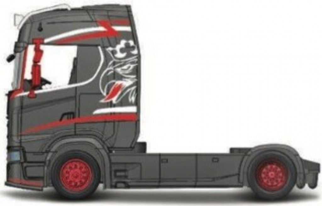 Bburago Bburago 1:43 Haulers Custom Cabs Scania 770S Grey