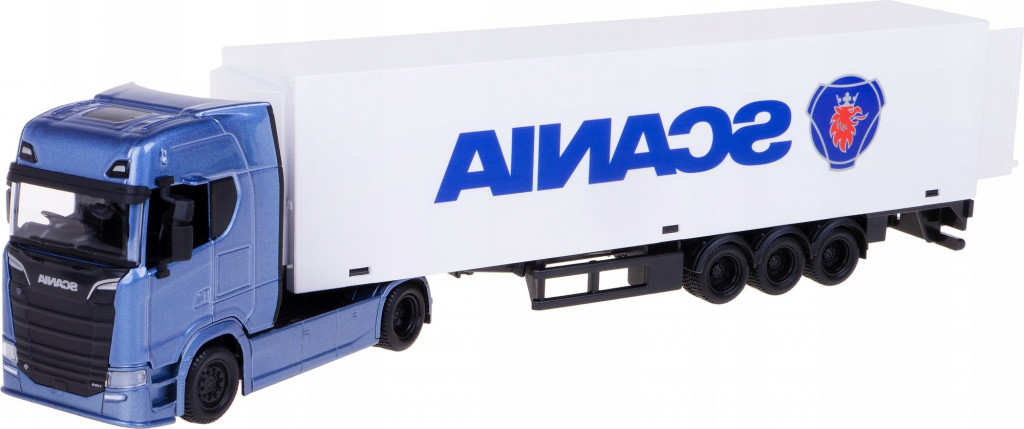Bburago Bburago 1:43 Truck with trailer - Scania 770 S - White Trailer SCANIA